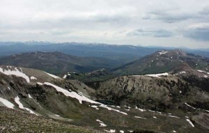 The view to the northwest from Mt. Holmes, photographed July 11, 2009.